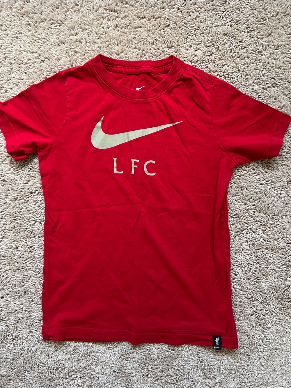 Nike LFC Short Sleeve Cotton Tee, M